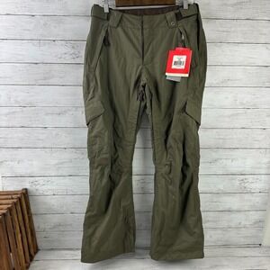 The North Face Bodega Snow Pants Women Large Green Waterproof Insulated 2007 NWT